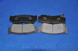 Колодки тормозные дисковые PARTS MALL PKA-032