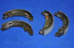 Фото 1 PLC-001 PARTS MALL Колодки тормозные барабанные