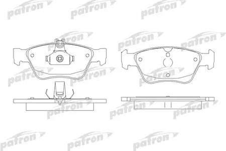 PBP1049 PATRON Колодки тормозные дисковые