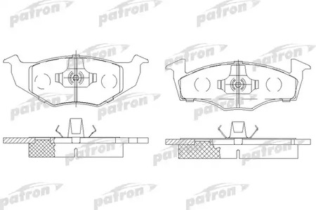 PBP1054 PATRON Колодки тормозные дисковые