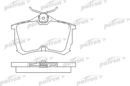 PBP1506 PATRON Колодки тормозные дисковые