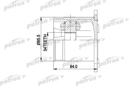 PCV5031 PATRON ШРУС