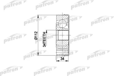 PCV5034 PATRON ШРУС