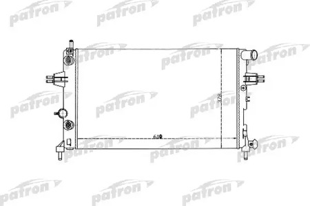 PRS3335 PATRON Радиатор системы охлаждения