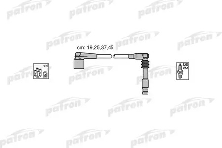 Комплект проводов зажигания PATRON PSCI1014