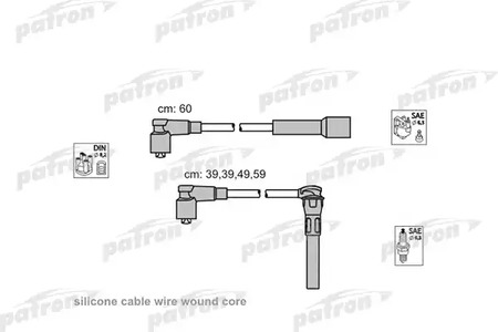 PSCI2003 PATRON Комплект проводов зажигания