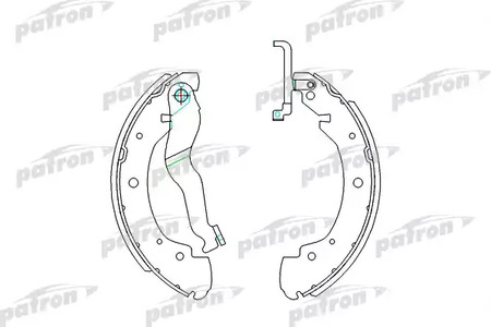 PSP428 PATRON Колодки тормозные барабанные