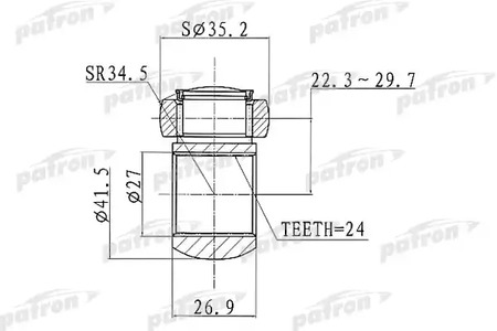 Трипоид PATRON PTD004