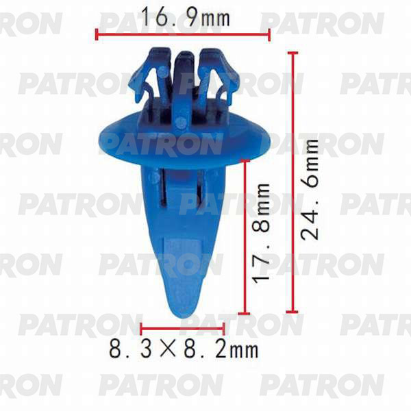 Клипса пластмассовая PATRON P37-0065