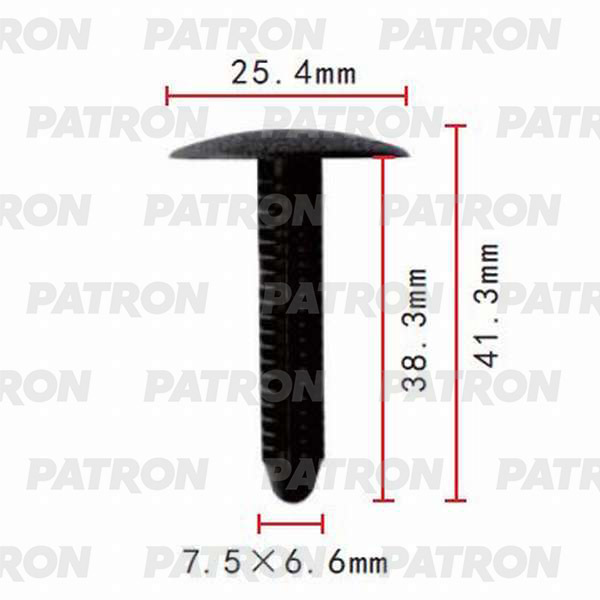 Клипса пластмассовая PATRON P37-0099