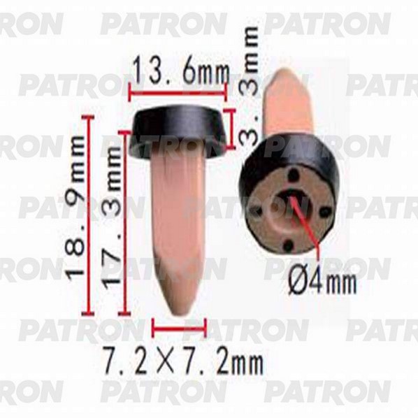 P37-0574 PATRON Фиксатор пластиковый