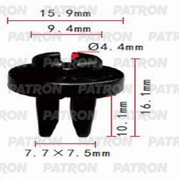 P37-1004 PATRON Фиксатор пластиковый