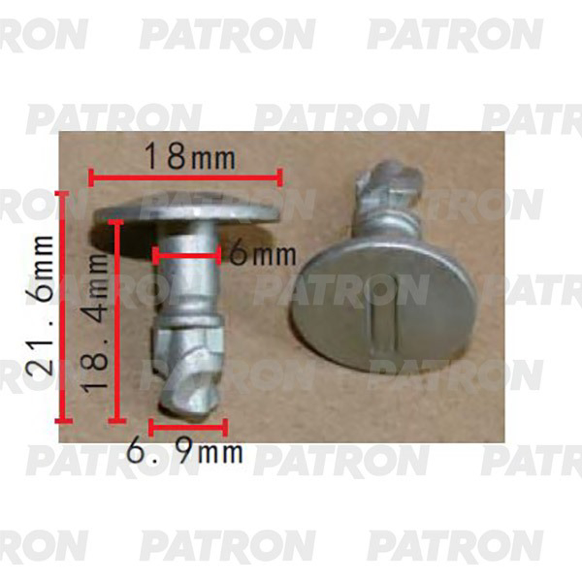 P37-2326 PATRON Штифт крепежный