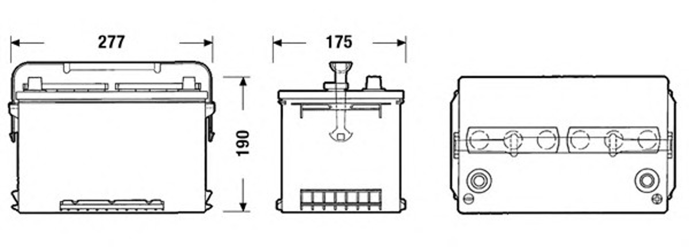 EA680 EXIDE Аккумулятор