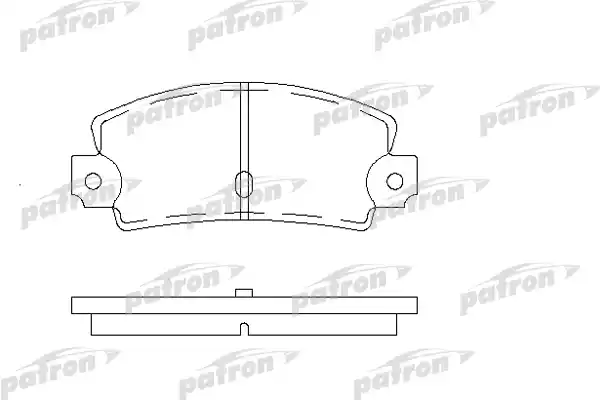 Тормозные колодки PATRON PBP456