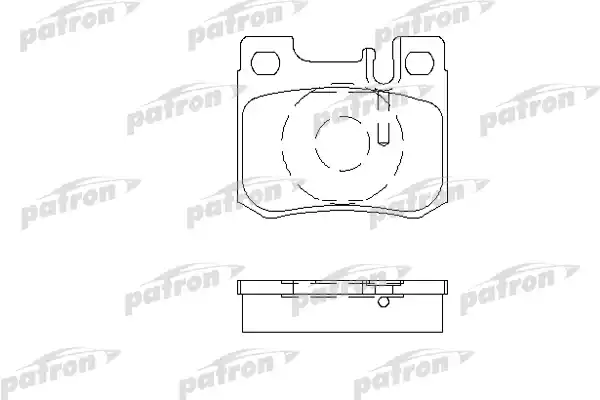 Тормозные колодки PATRON PBP693