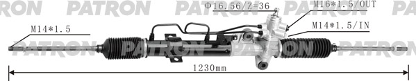 Рейка рулевая PATRON PSG3038