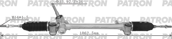 Рейка рулевая PATRON PSG3120