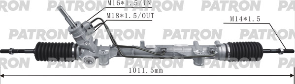Рейка рулевая PATRON PSG3192
