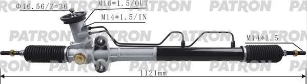 Рейка рулевая PATRON PSG3196