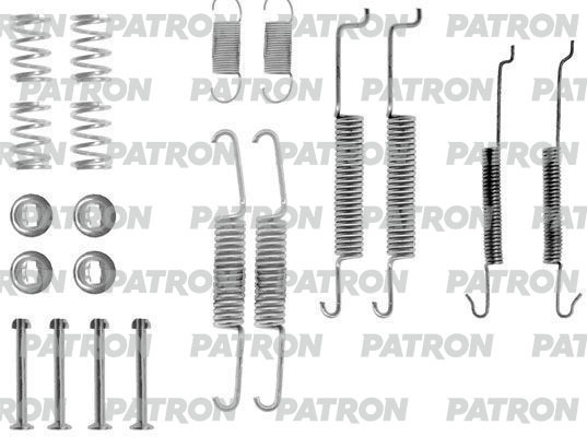 PSRK0023 PATRON Комплект монтажный тормозных колодок