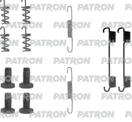 PSRK0024 PATRON Комплект монтажный тормозных колодок