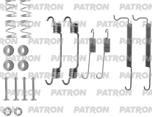 PSRK0044 PATRON Комплект монтажный тормозных колодок