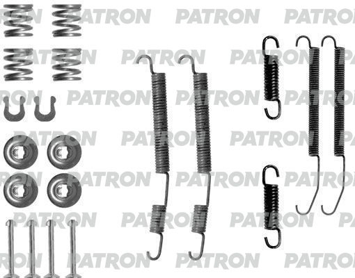 PSRK0046 PATRON Комплект монтажный тормозных колодок