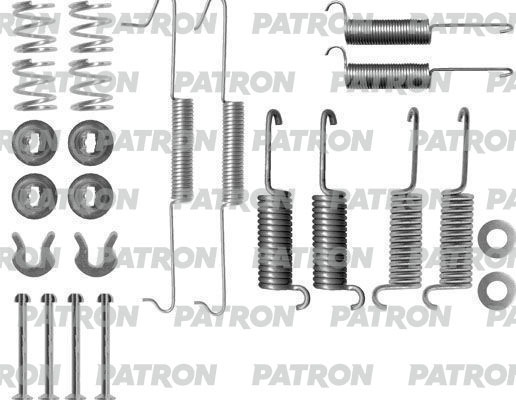 PSRK0048 PATRON Комплект монтажный тормозных колодок