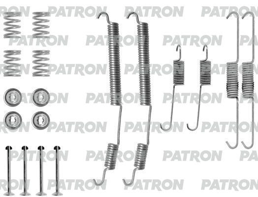 PSRK0056 PATRON Комплект монтажный тормозных колодок