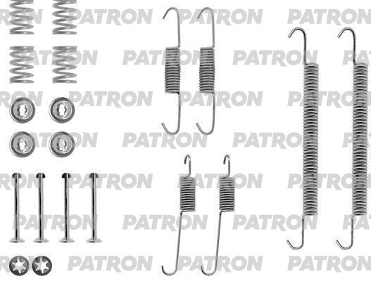 PSRK0062 PATRON Комплект монтажный тормозных колодок