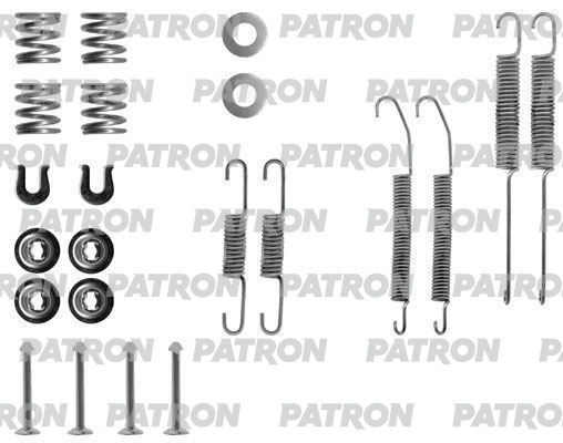 PSRK0063 PATRON Комплект монтажный тормозных колодок