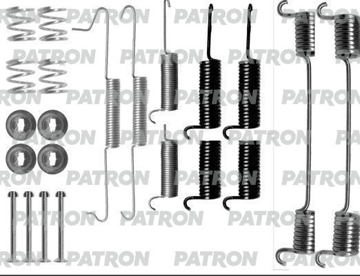 PSRK0085 PATRON Комплект монтажный тормозных колодок