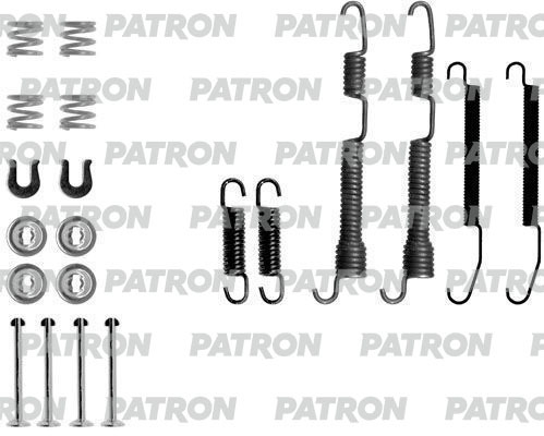 PSRK0092 PATRON Комплект монтажный тормозных колодок