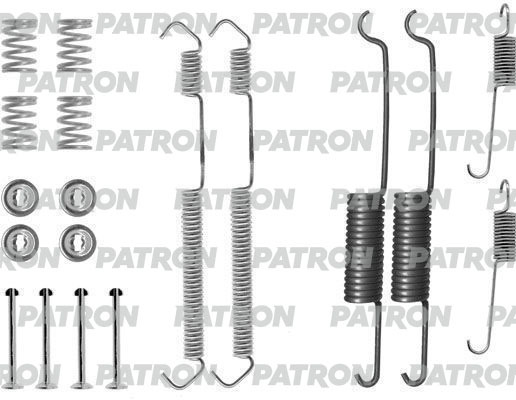 PSRK0100 PATRON Комплект монтажный тормозных колодок