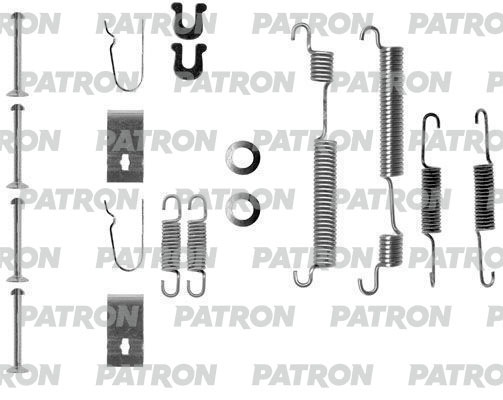 PSRK0168 PATRON Комплект монтажный тормозных колодок