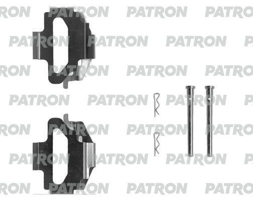PSRK1019 PATRON Комплект монтажный тормозных колодок