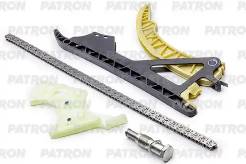 PTCK151 PATRON Комплект цепи ГРМ (Цепь-1, Нат-1, Усп-2) BMW E90 1.6i-2.0i N43 2007>