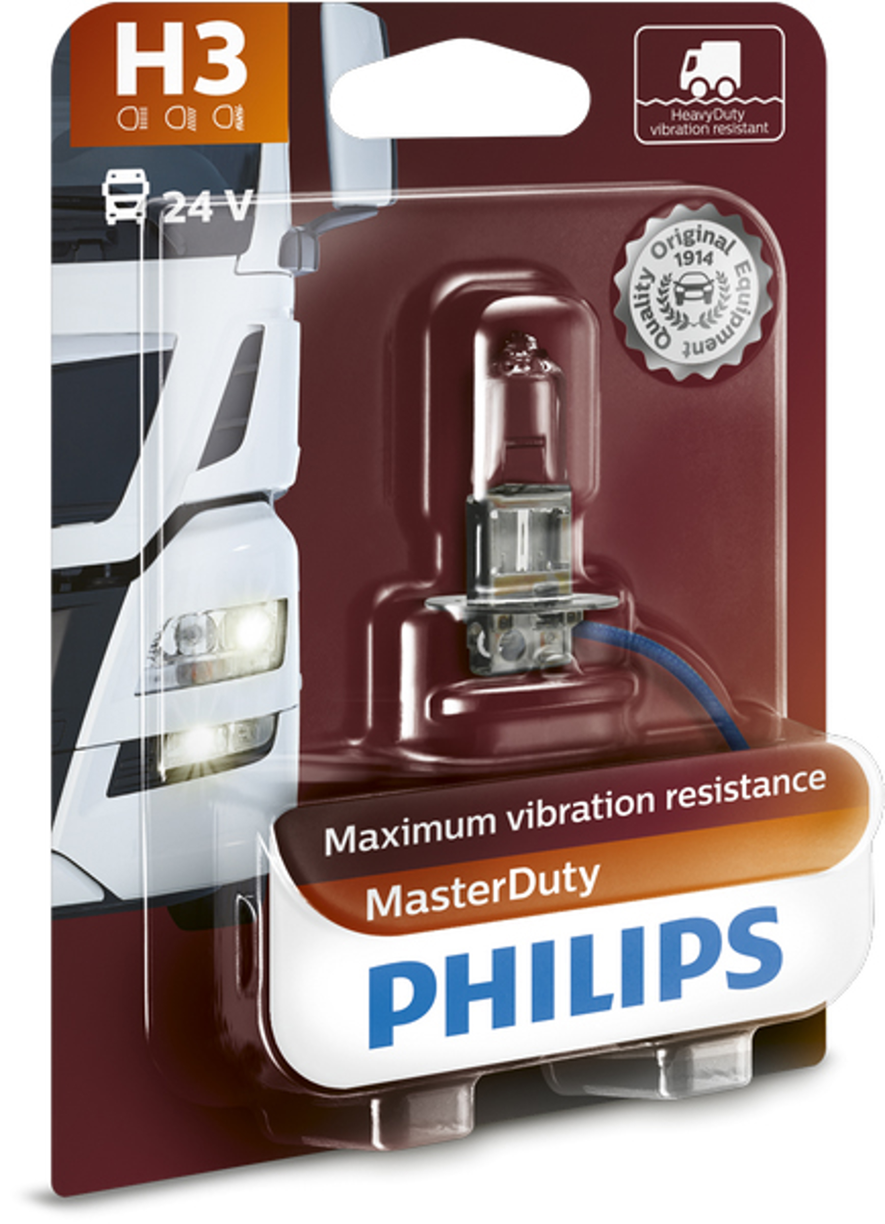 Лампа галогенная для грузовых автомобилей PHILIPS 13336MDB1