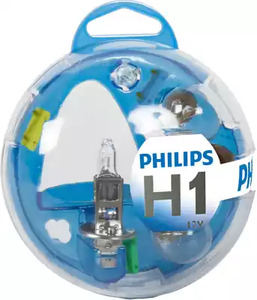 Комплект ламп галогенных и накаливания PHILIPS 55717EBKM