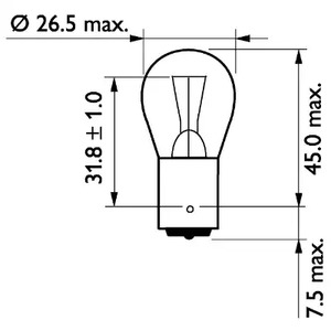 Фото 2 13498B2 PHILIPS Комплект ламп накаливания