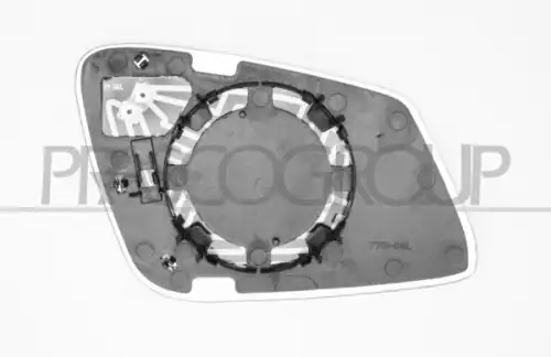 BM7067516 PRASCO BM7067516_Стекло зеркала BMW X1 F48 08/15 - 09/19 с подогревом, асферич. левого