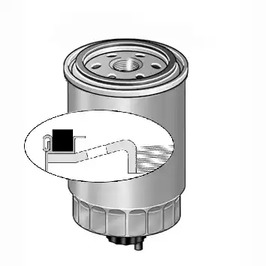 Фото 1 CS713 PURFLUX Фильтр топливный