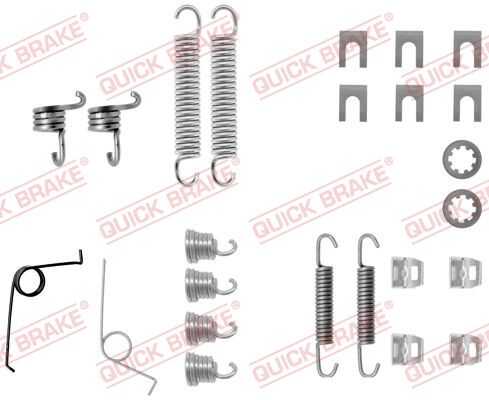 Комплектующие тормозной колодки QUICK BRAKE 105-0545