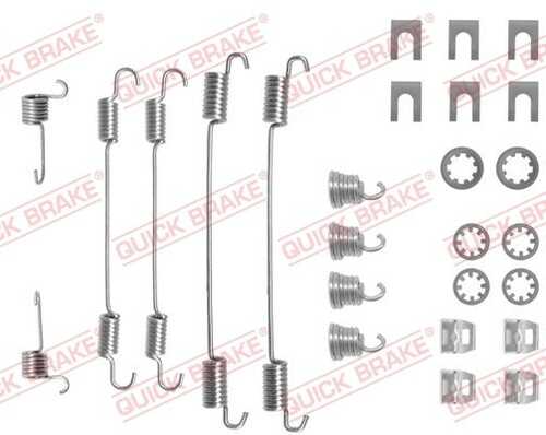 105-0656 QUICK BRAKE Комплектующие, тормозная колодка