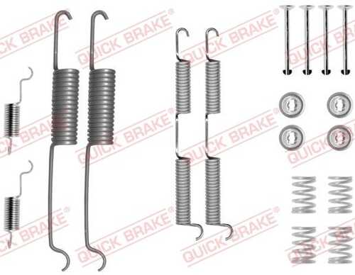 Комплектующие тормозной колодки QUICK BRAKE 105-0727