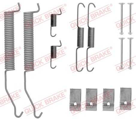 Комплектующие тормозной колодки QUICK BRAKE 105-0812