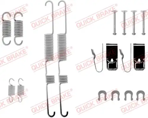 Ремкомплект тормозной (пружины) QUICK BRAKE 1050582