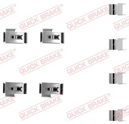 Комплектующие колодок дискового тормоза QUICK BRAKE 109-1198