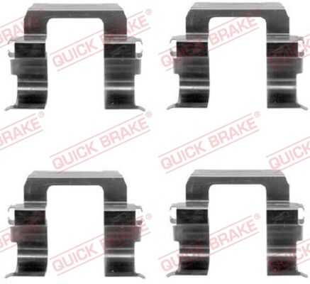 Комплектующие колодок дискового тормоза QUICK BRAKE 109-1252